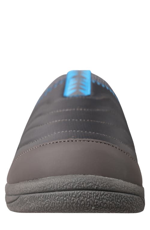 Lamo Andrew Quilted Mule Slipper In Charcoal