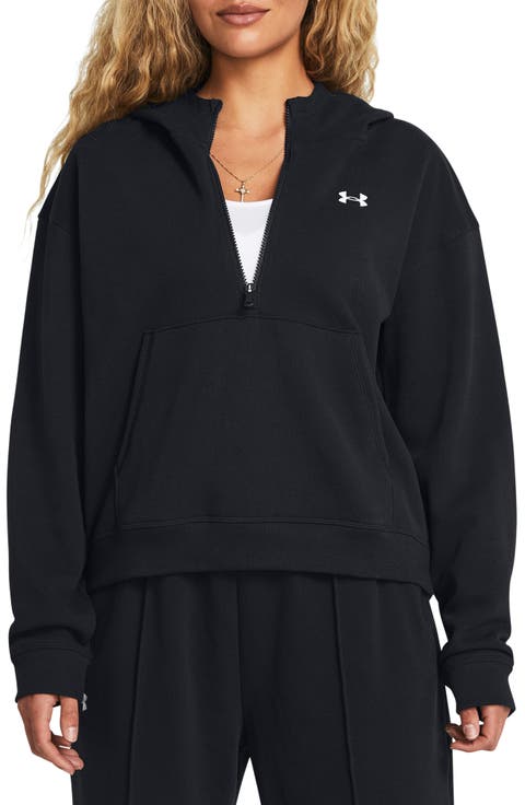 Rival Fleece Textured Half-Zip Pullover Hoodie