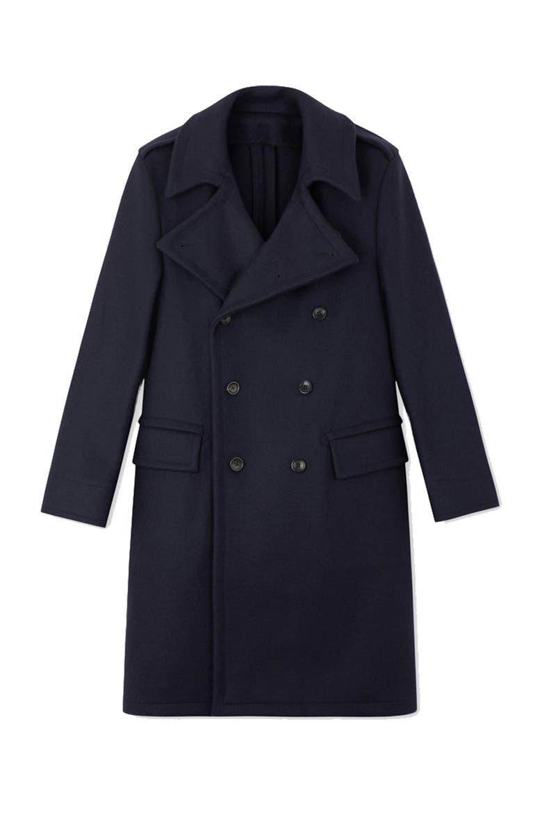 Winston Wool Coat, Main, color, Blue