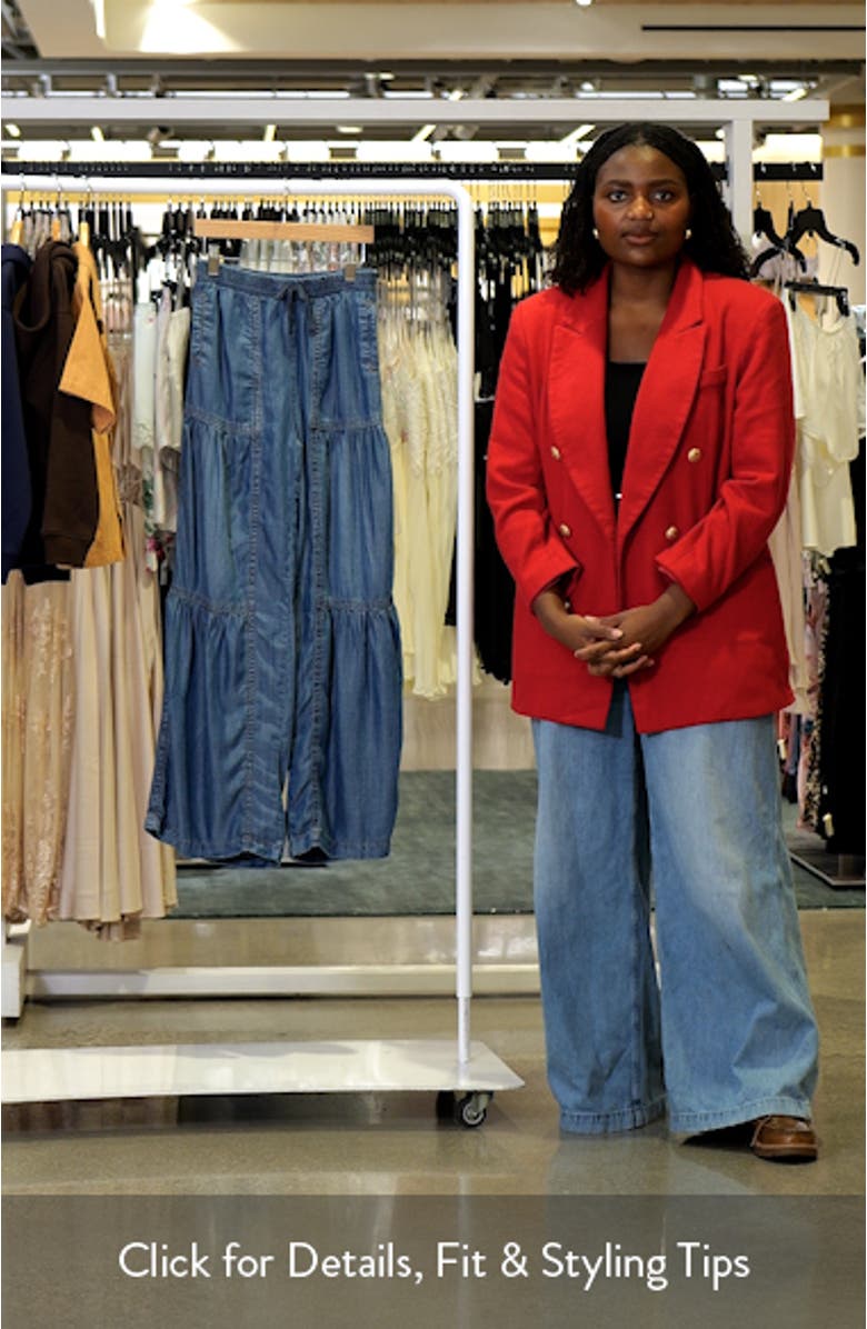 Kids' Drape Denim Pants, sales video thumbnail