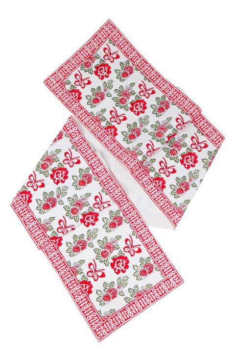 Print Cotton Table Runner
