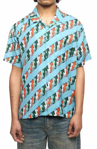 Round Two Mustang Stripe Camp Shirt