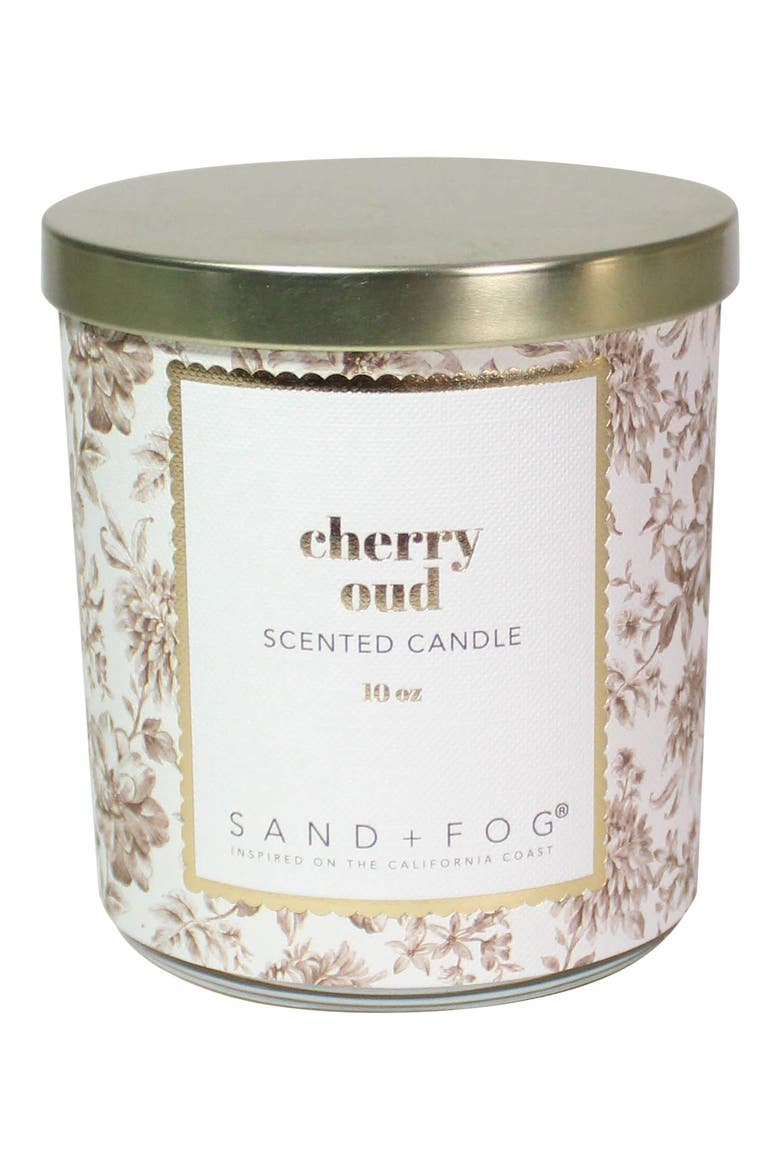 Cherry Oud Scented Candle, Alternate, color, CHERRY OUD
