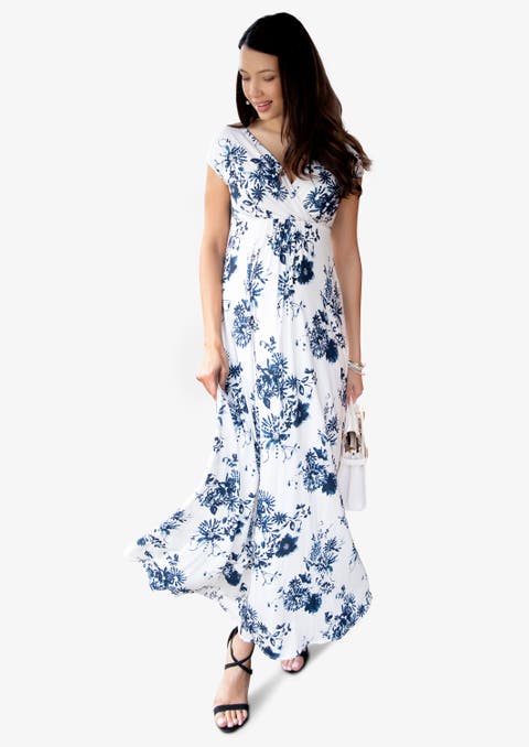 Francesca Maternity Maxi Dress