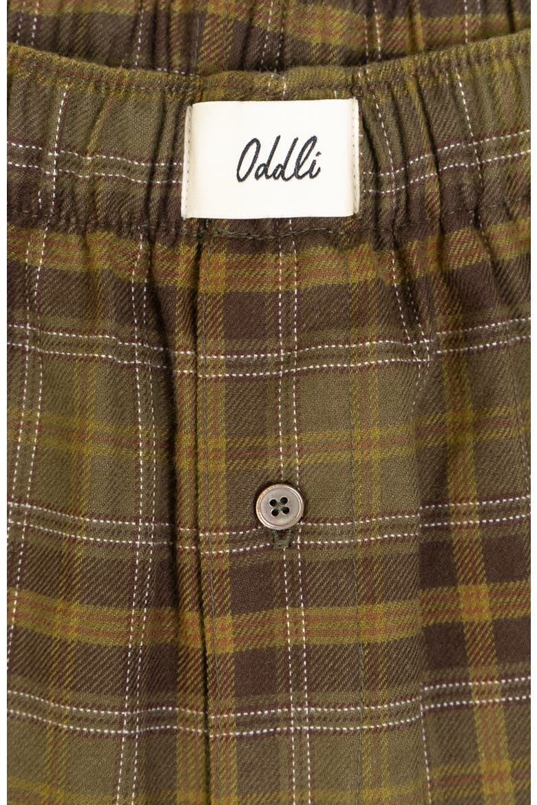Limited Edition Flannel Boxers, Alternate, color, Burgundy Plaid