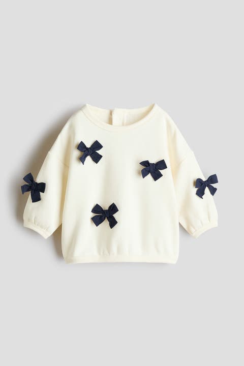 Motif-detail Sweatshirt