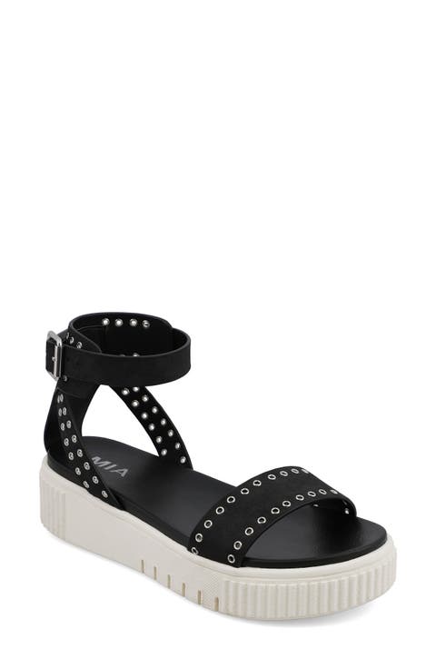 Evelin Ankle Strap Platform Sandal (Women)