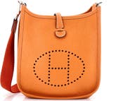 Pre-Owned Hermes Evelyne Bag Gen III Clemence TPM