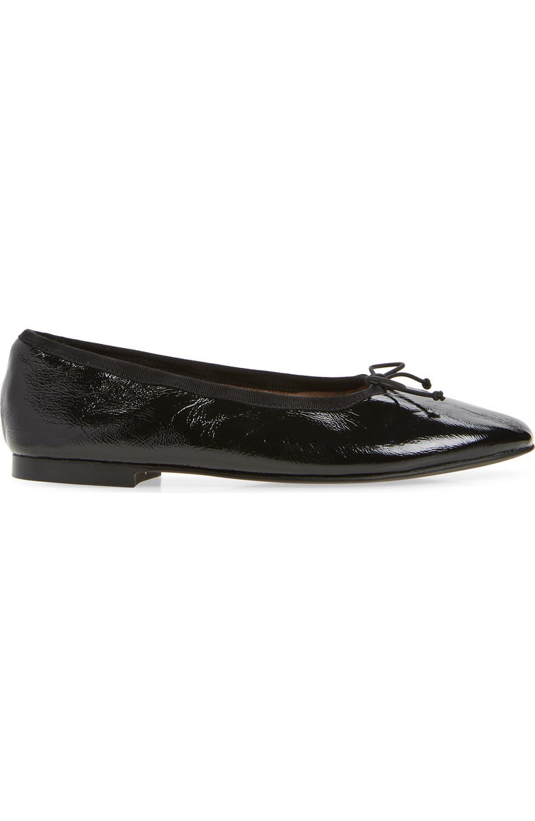 Tony Bianco Chelsea Ballet Flat, Alternate, color, Black Nappa