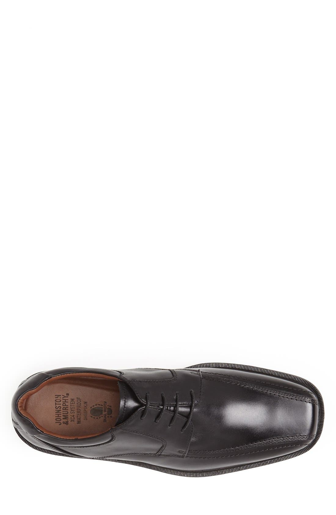 'Pattison' Waterproof Derby, Alternate, color, BLACK