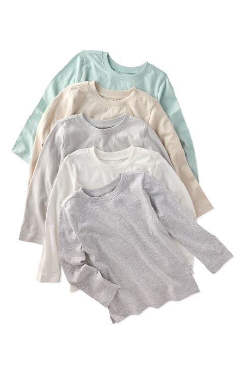 London 5-Pack Assorted Organic Cotton T-Shirts (Toddler)