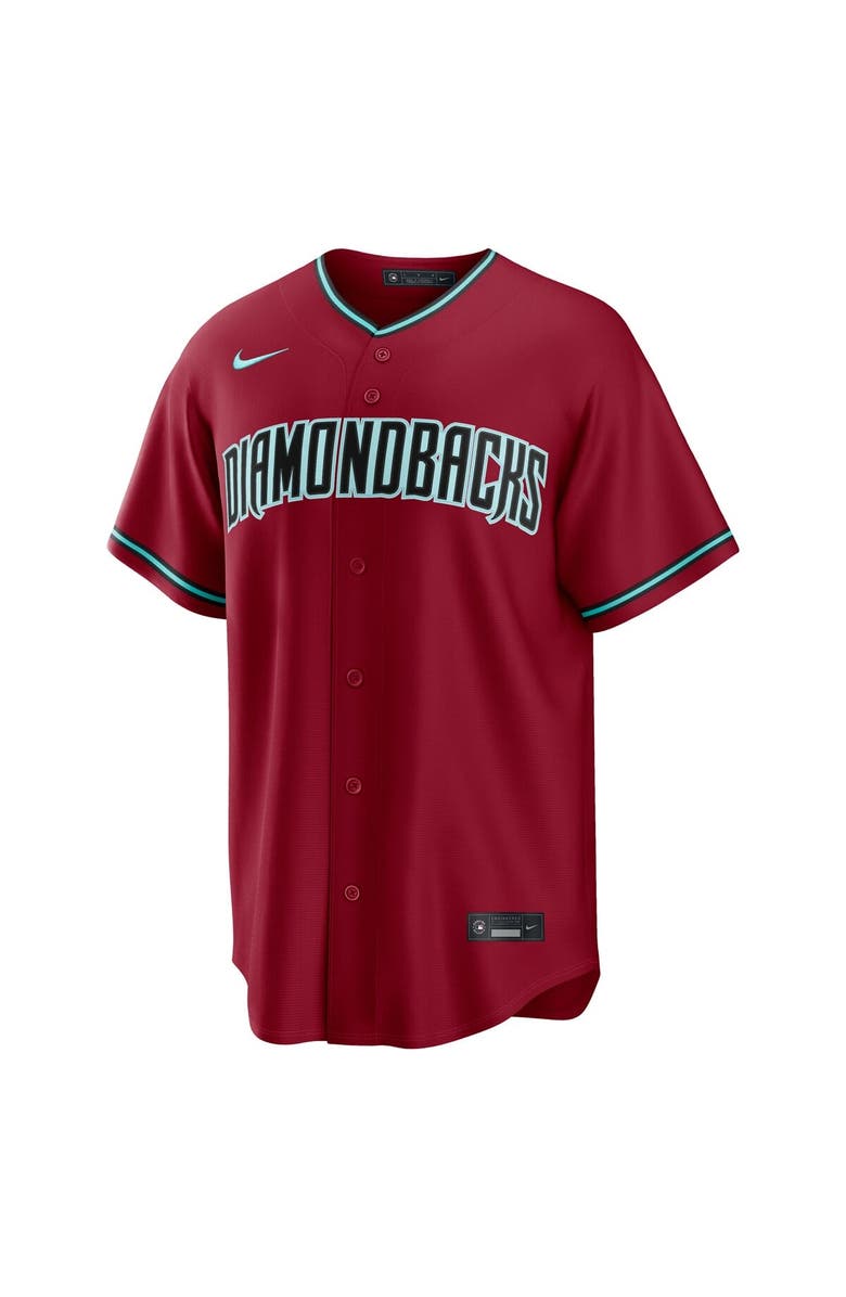 Nike Men's Nike Corbin Carroll Crimson Arizona Diamondbacks Alternate 2 Replica Jersey, Alternate, color, Crimson