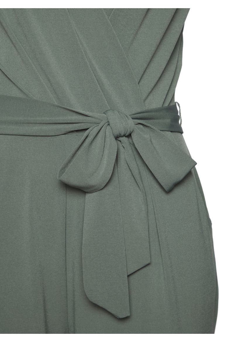 Wrap Look Jumpsuit, Alternate, color, Jade
