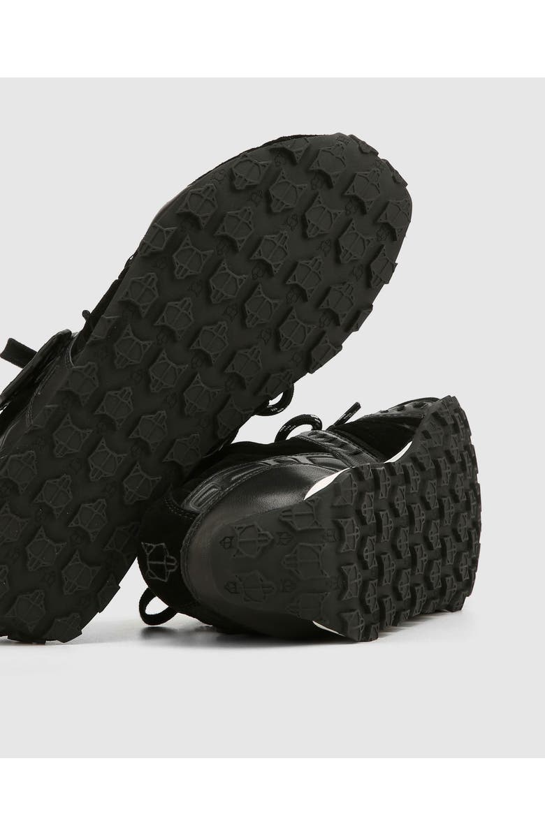 Naked Wolfe Lapse Black Suede, Alternate, color, Black