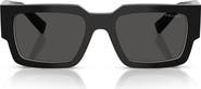 Prada 54mm Rectangular Sunglasses