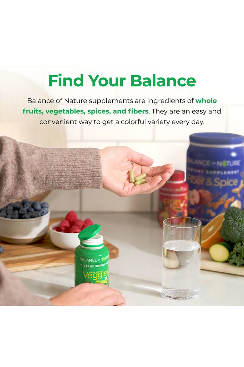 Whole Vegetable Blend Dietary Supplement Capsules, Alternate, color, None