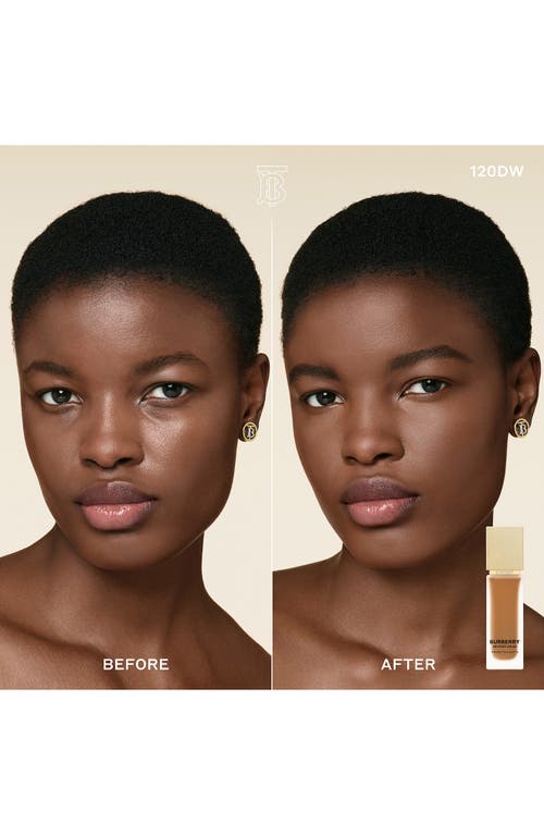 Burberry Beyond Wear Perfecting Matte Foundation In 120 Deep Warm