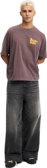 Men's Cropped Fit Music T-Shirt
