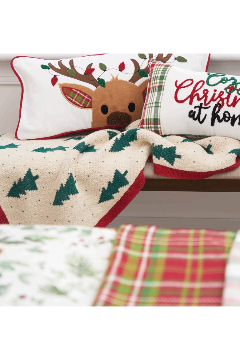 Quilted Throws, Alternate, color, Green