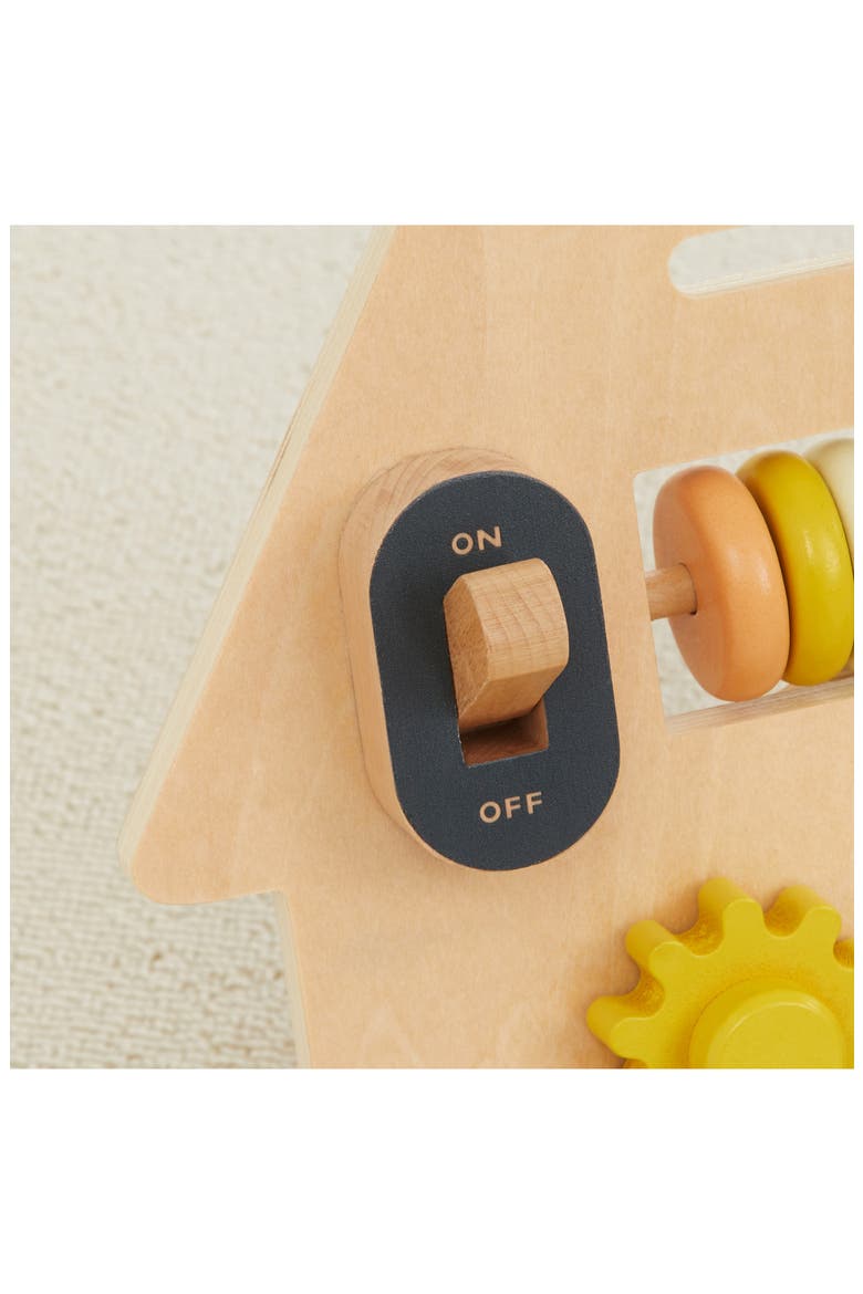 On the Go Wooden Busy Board, Alternate, color, MULTI
