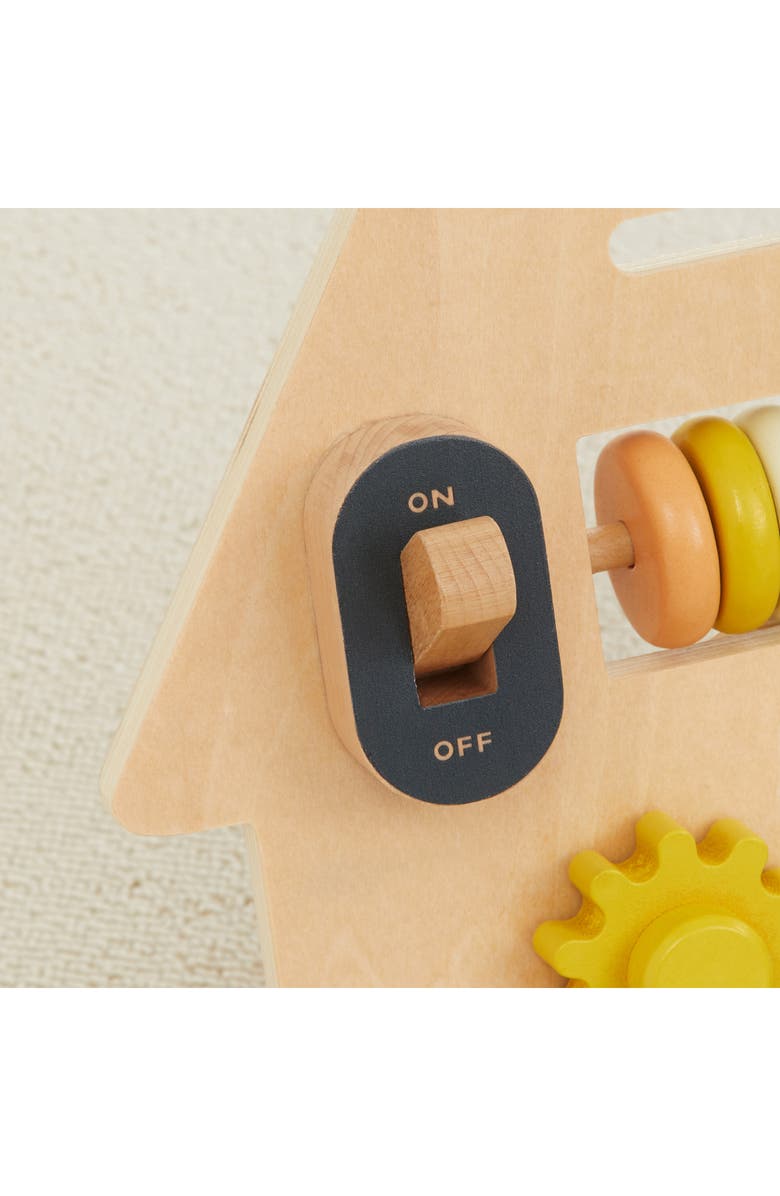 Wonder & Wise by Asweets On the Go Wooden Busy Board, Alternate, color, Multi