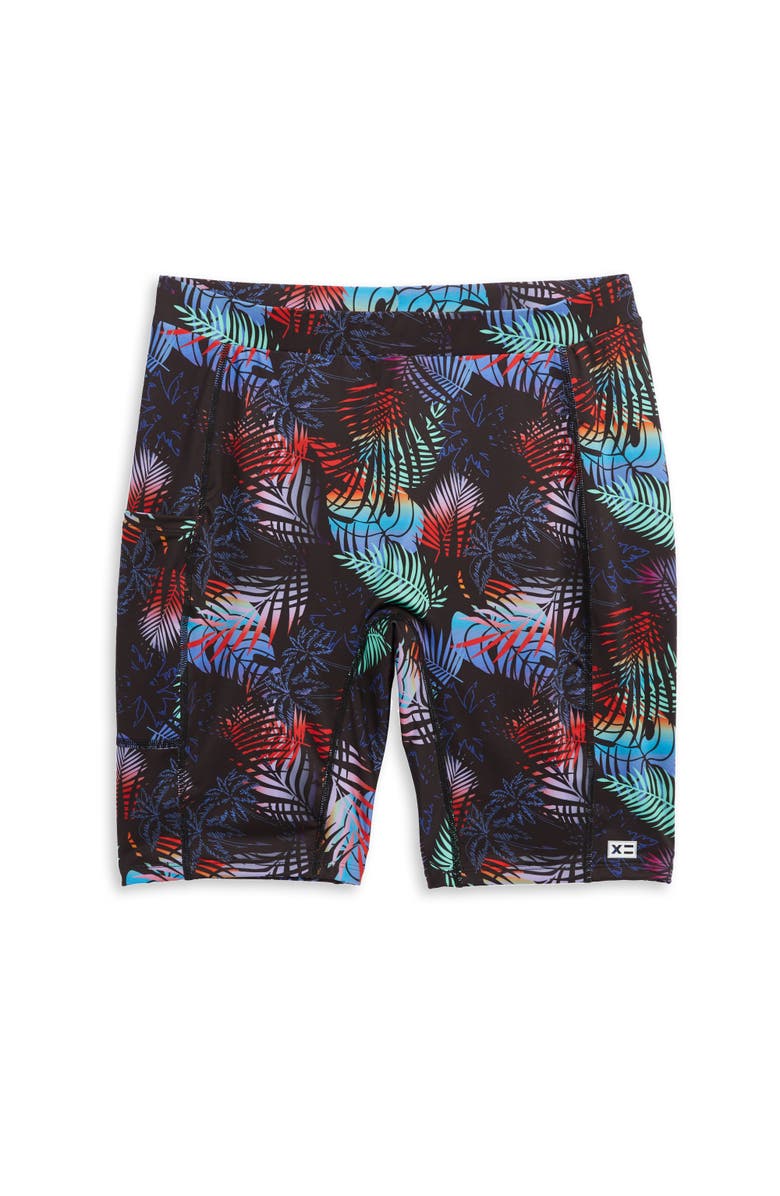 TomboyX 9-Inch Shorts with Pocket, Main, color, Palm Dreams