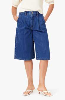 Habitual Campbell Pleated Bermuda Denim Shorts