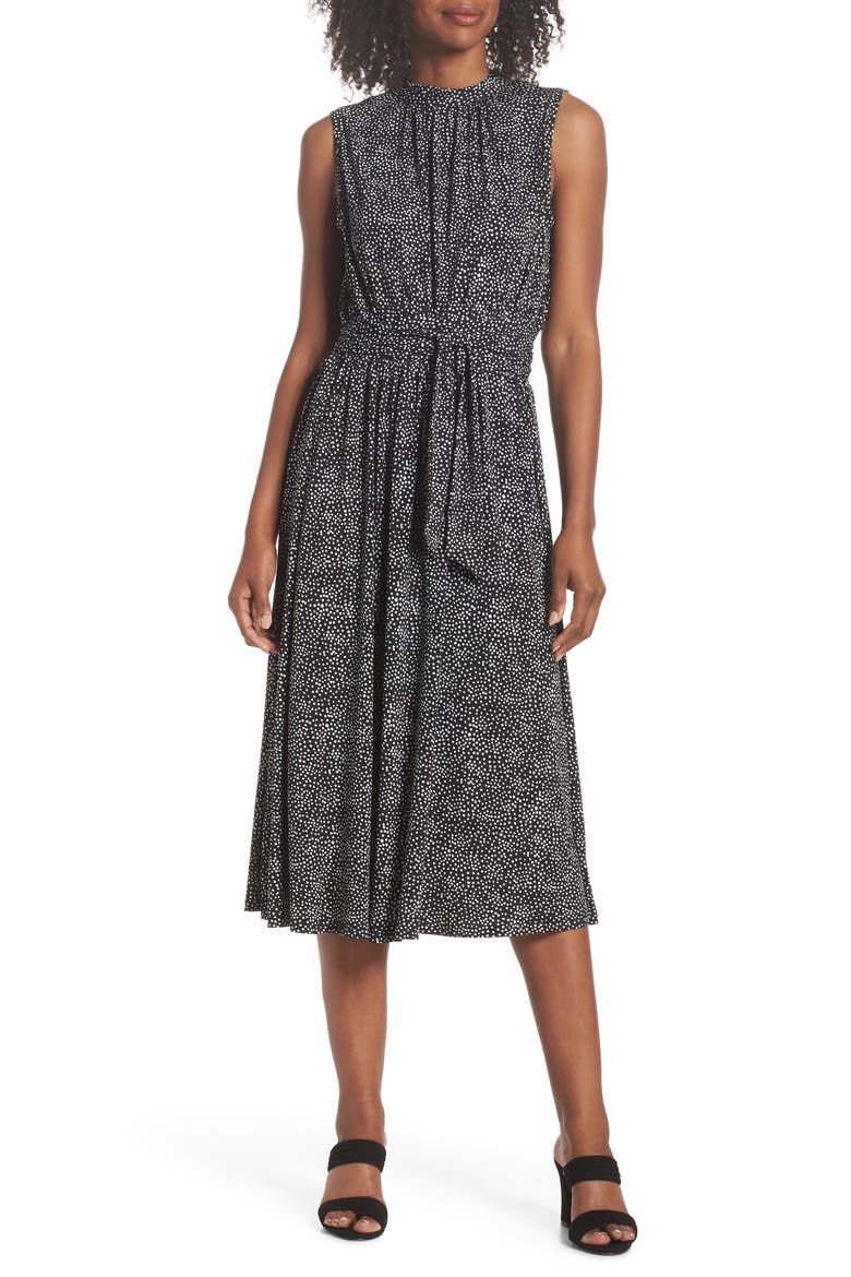 Mindy Print Midi Dress video