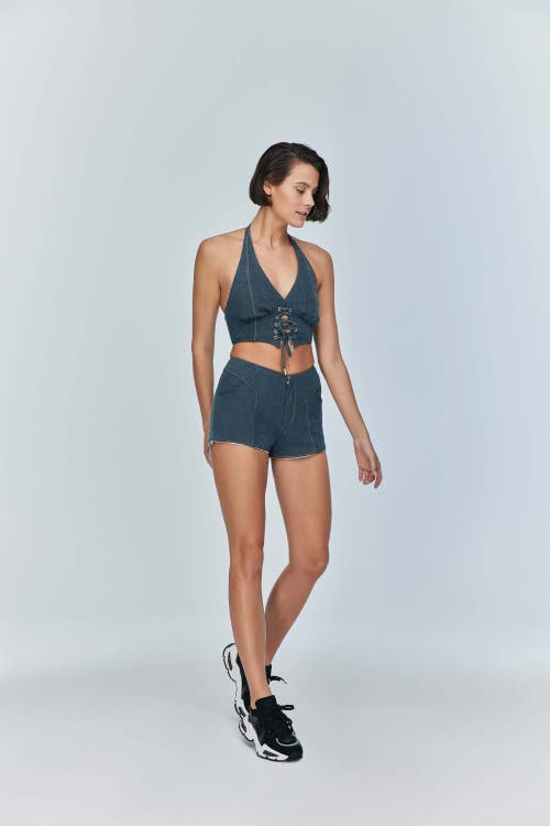 Jendue Us Monte 2-in-1 Denim Jeans & Shorts In Blue