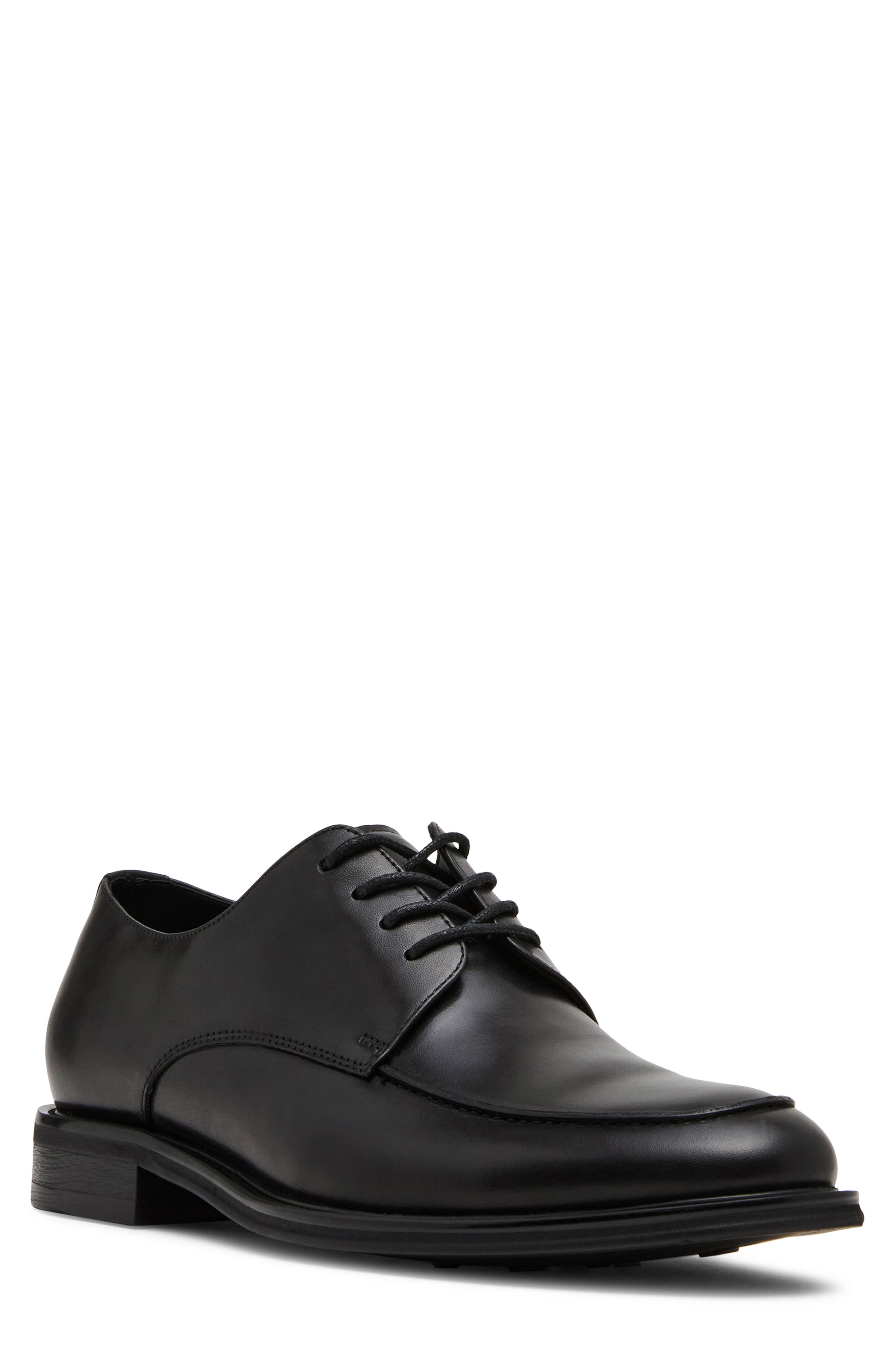 Steve Madden Pelicane Derby, Main, color, Black Leather
