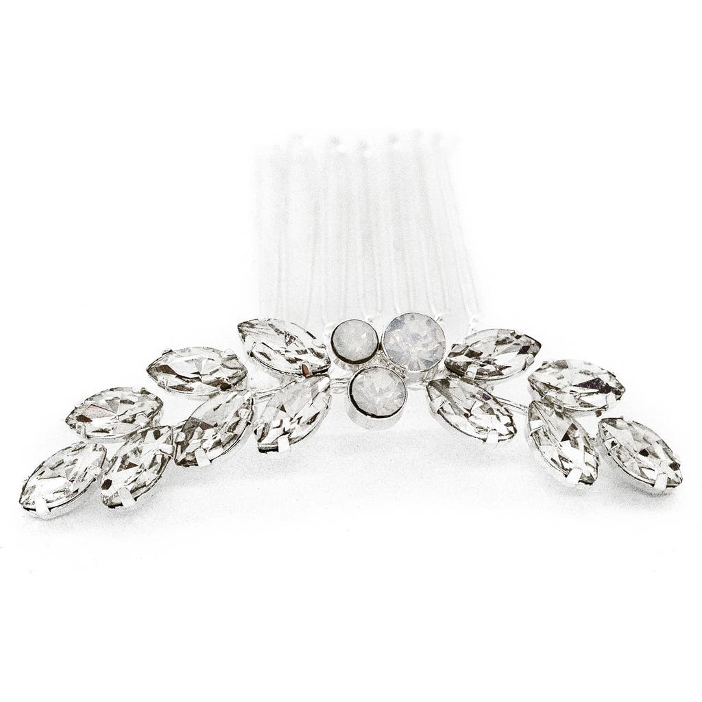 Brides & Hairpins Amber Comb in Silver  product