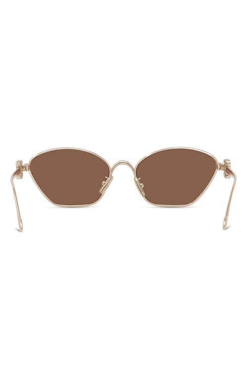 Loewe 57mm Cat Eye Sunglasses In Neutral
