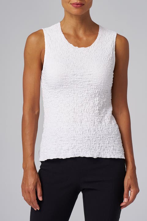 Doheny Textured Sleeveless Top