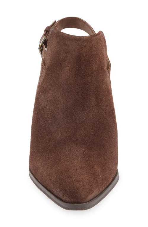 Chocolat Blu Evie Slingback Bootie In Brown