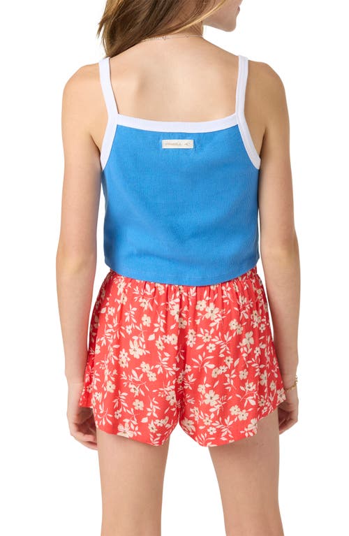 O'neill Kids' Payton Cotton Rib Tank In Regatta