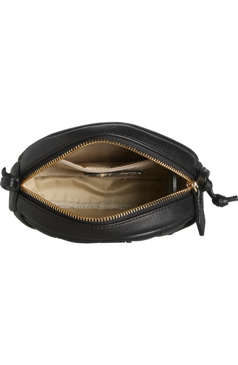 VALENTINO BY MARIO VALENTINO Moony Diamond Leather Crossbody Bag, Alternate, color,