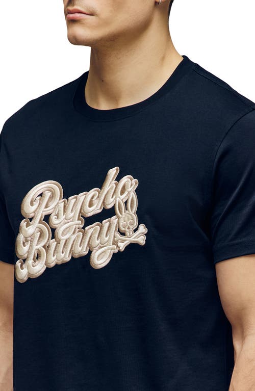 Psycho Bunny Elias Appliqué Logo T-shirt