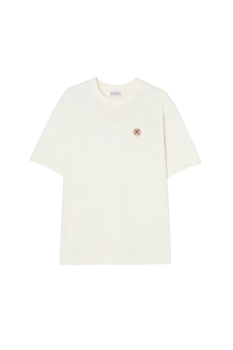 Logo Cotton T-shirt, Alternate, color, Chalk white