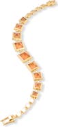 eddieBorgo Graduated Pyramid Bracelet