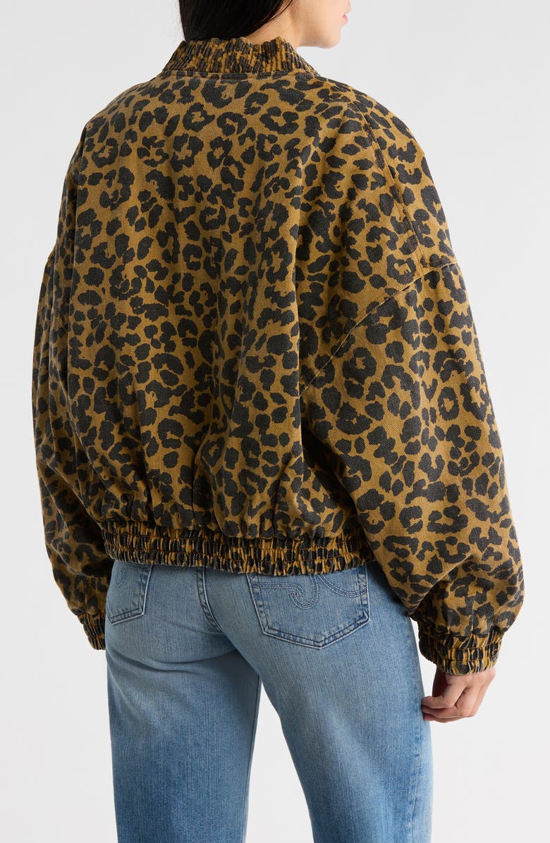 FRNCH Leopard Jacket, Alternate, color,