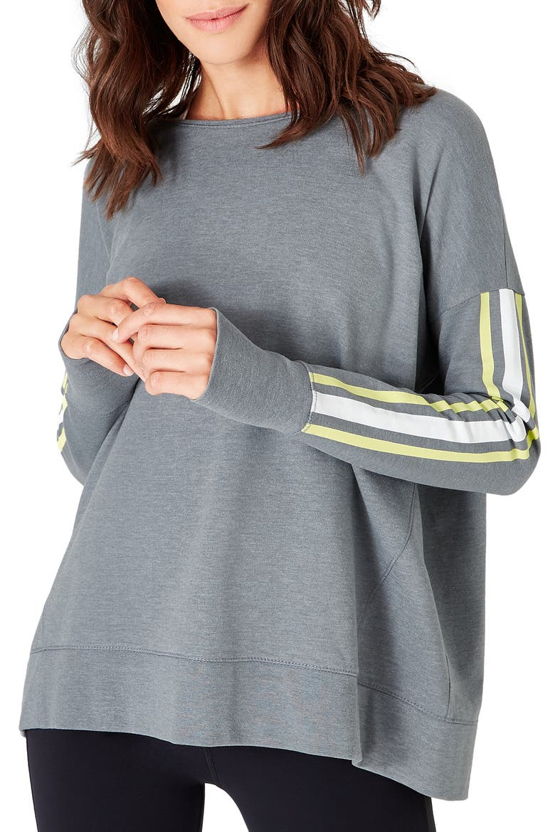 Simhasana Sweatshirt, Main, color, CHARCOAL MARL