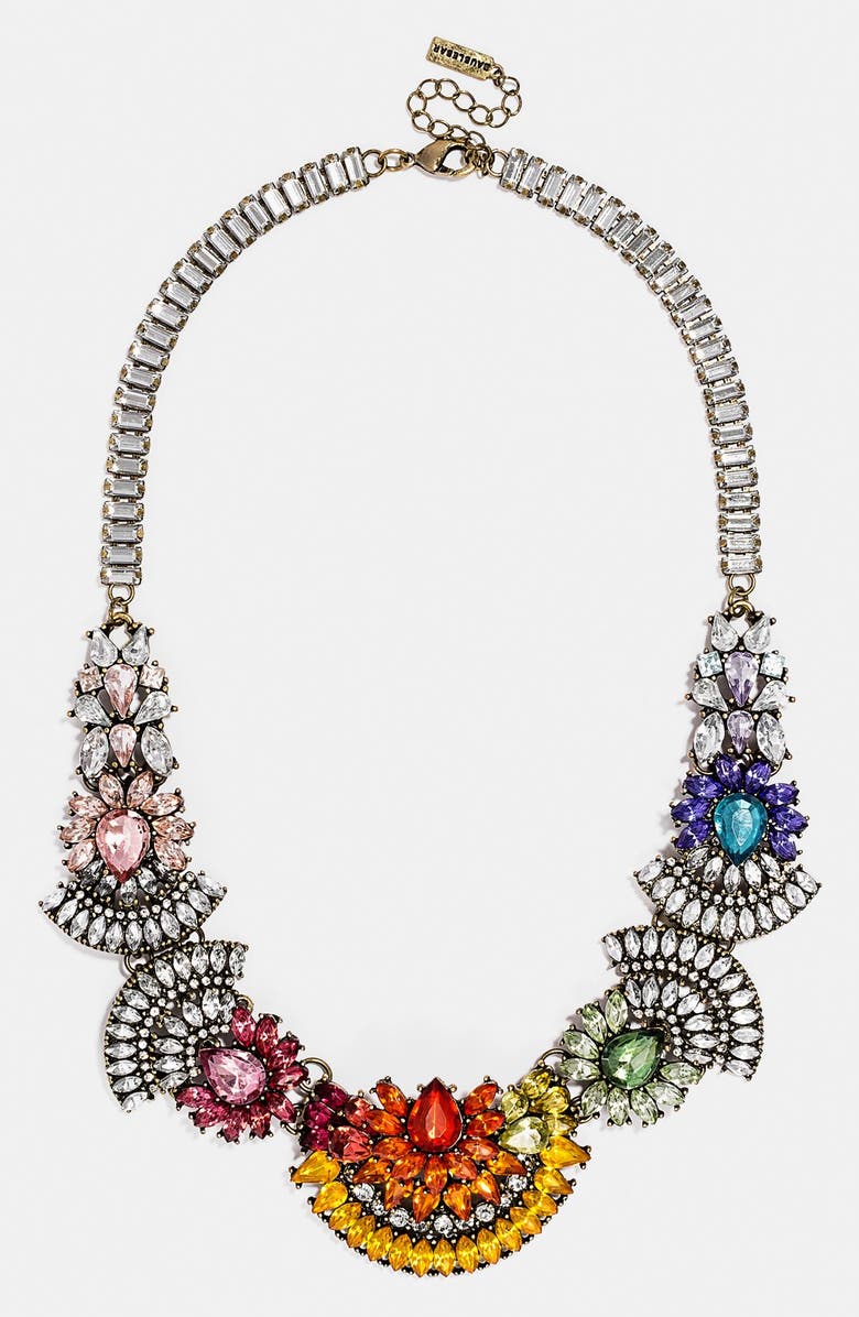BaubleBar 'Rainbow Frank' Collar Necklace, Main, color,