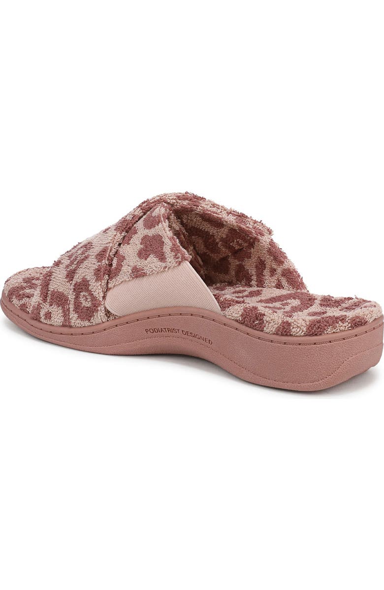 Vionic Relax II Plush Slide Sandal, Alternate, color, Pink Multi