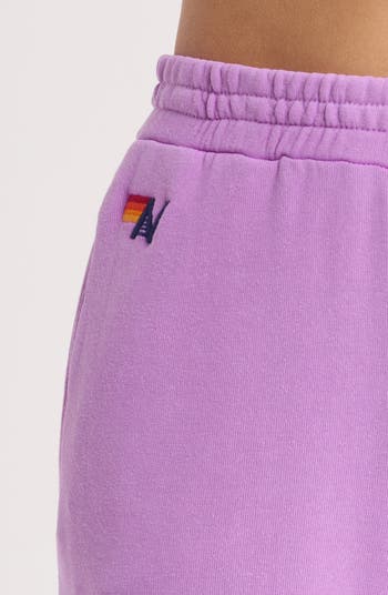Rugby Stitch Wide Leg Sweatpants