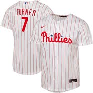 Nike Youth Nike Trea Turner White Philadelphia Phillies Home Replica Player Jersey