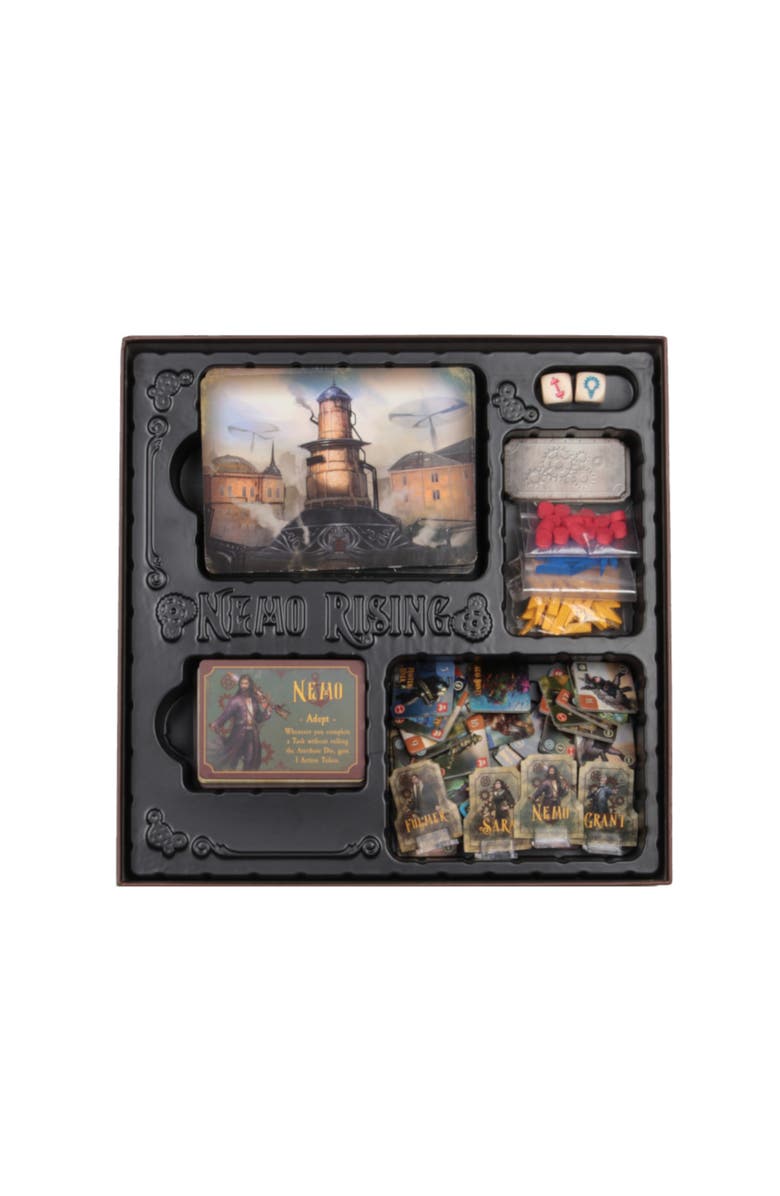 WizKids Games Nemo Rising, Robur the Conqueror Cooperative Board Game, Alternate, color, 