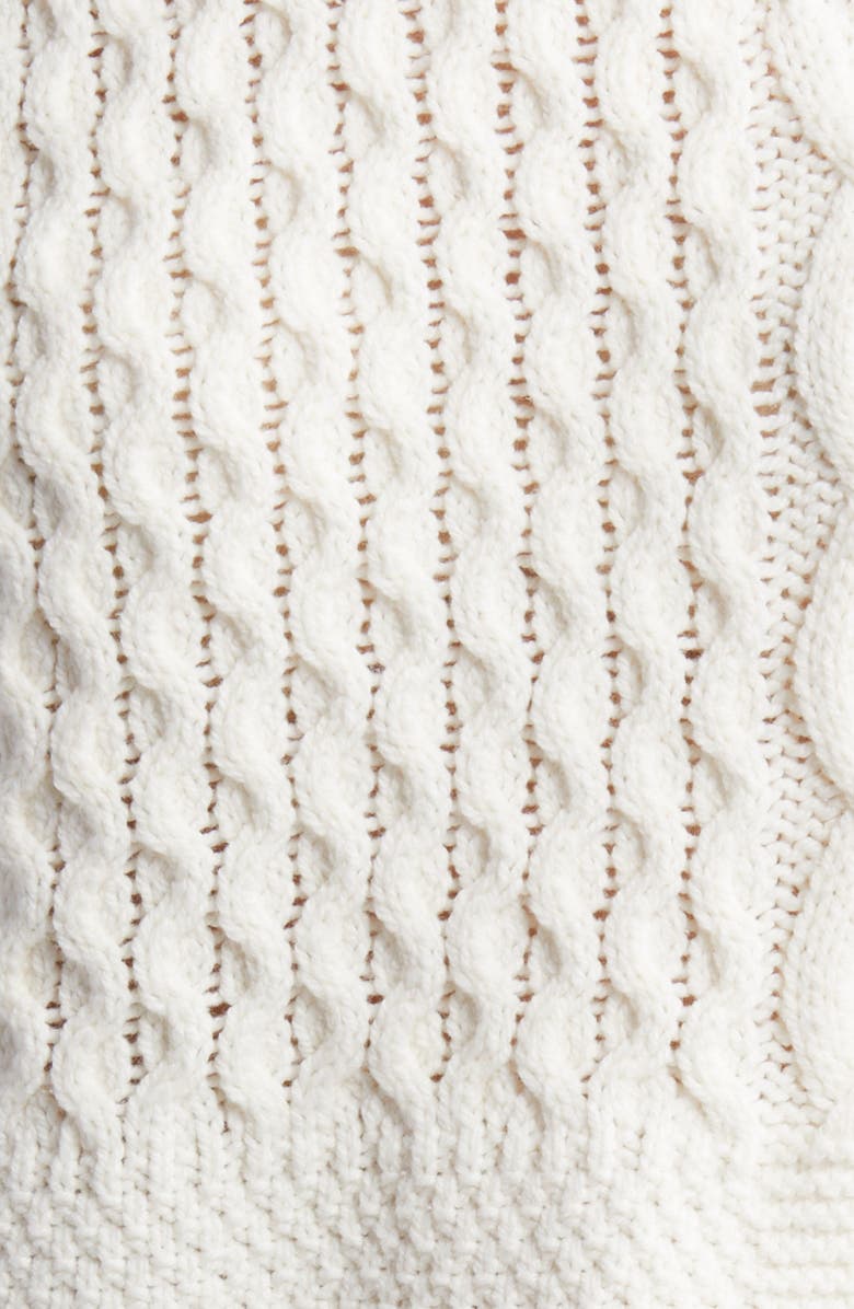 Madewell Patchwork Sweater Vest, Alternate, color, Antique Cream