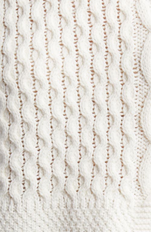 Madewell Patchwork Sweater Vest In Antique Cream