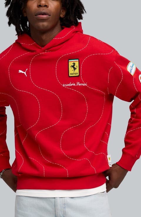 x Scuderia Ferrari Monza Cotton Hoodie