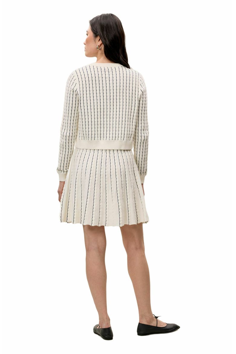 Dorothy Knit Cardigan, Alternate, color, IVORY
